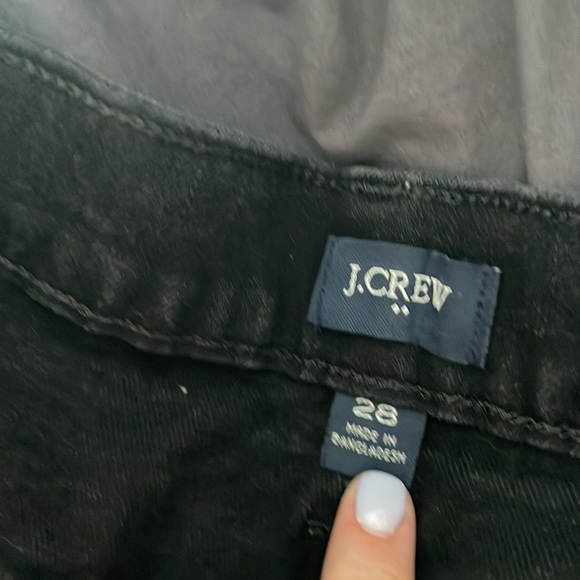 J crew black denim shorts button up 28 - Picture 4 of 4